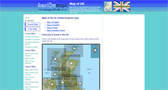 Desktop Screenshot of map-of-uk.co.uk